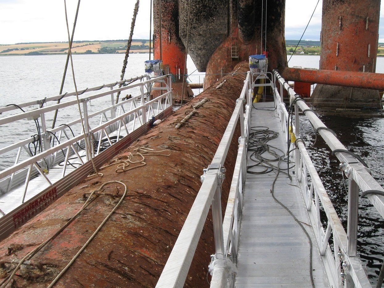 Cradle Access Over Water