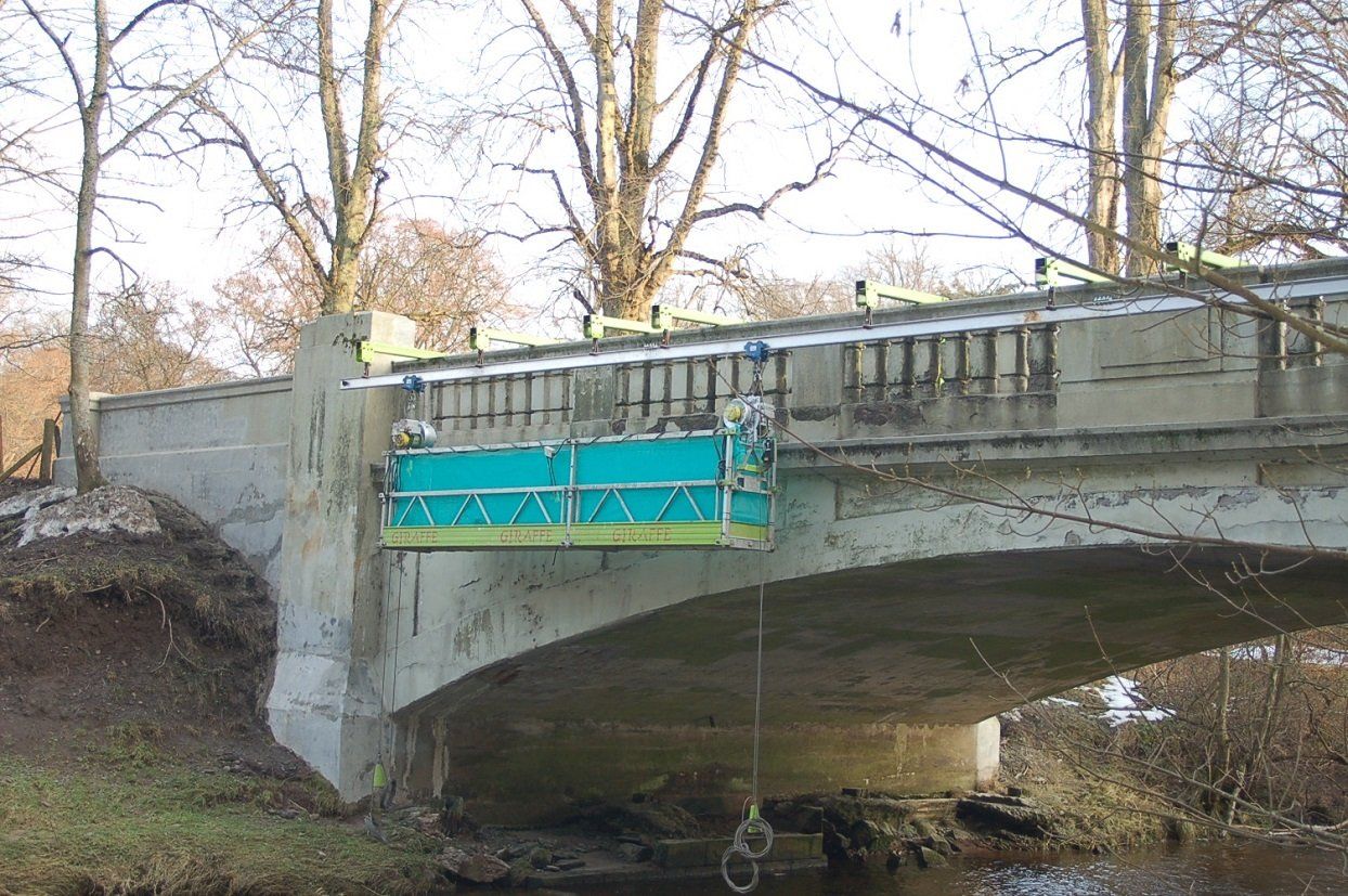 Cradle Access Over Water
