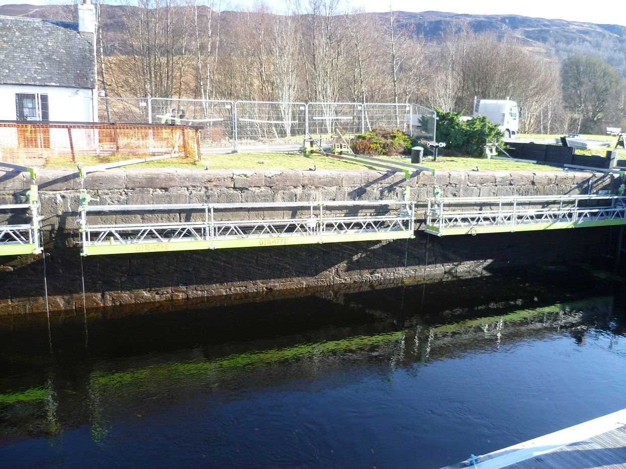 Cradle Access Over Water