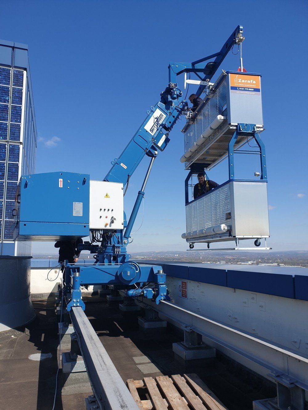 BMU Installation on CIS Tower