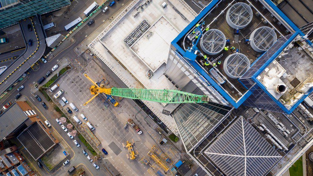BMU Installation on CIS Tower