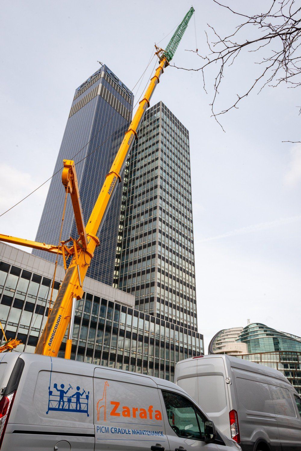 BMU Installation on CIS Tower