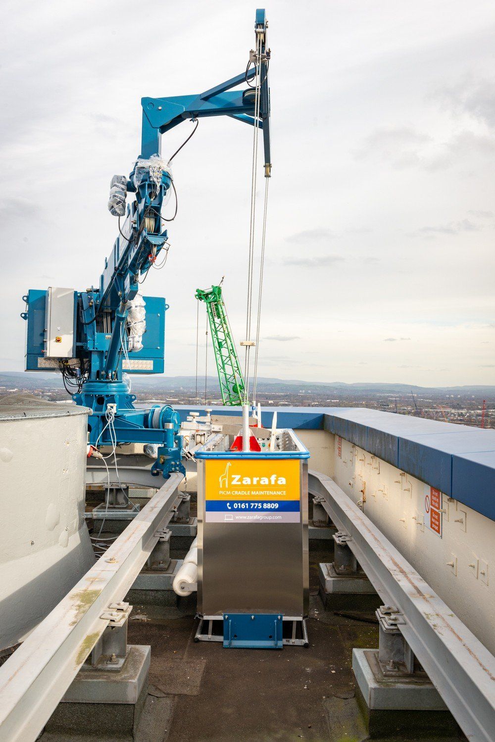BMU Installation on CIS Tower