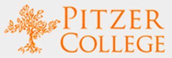 A logo for pitzer college with a tree on it