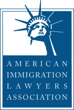 The logo for the american immigration lawyers association