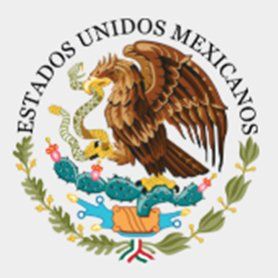 The coat of arms of the estados unidos mexicanos