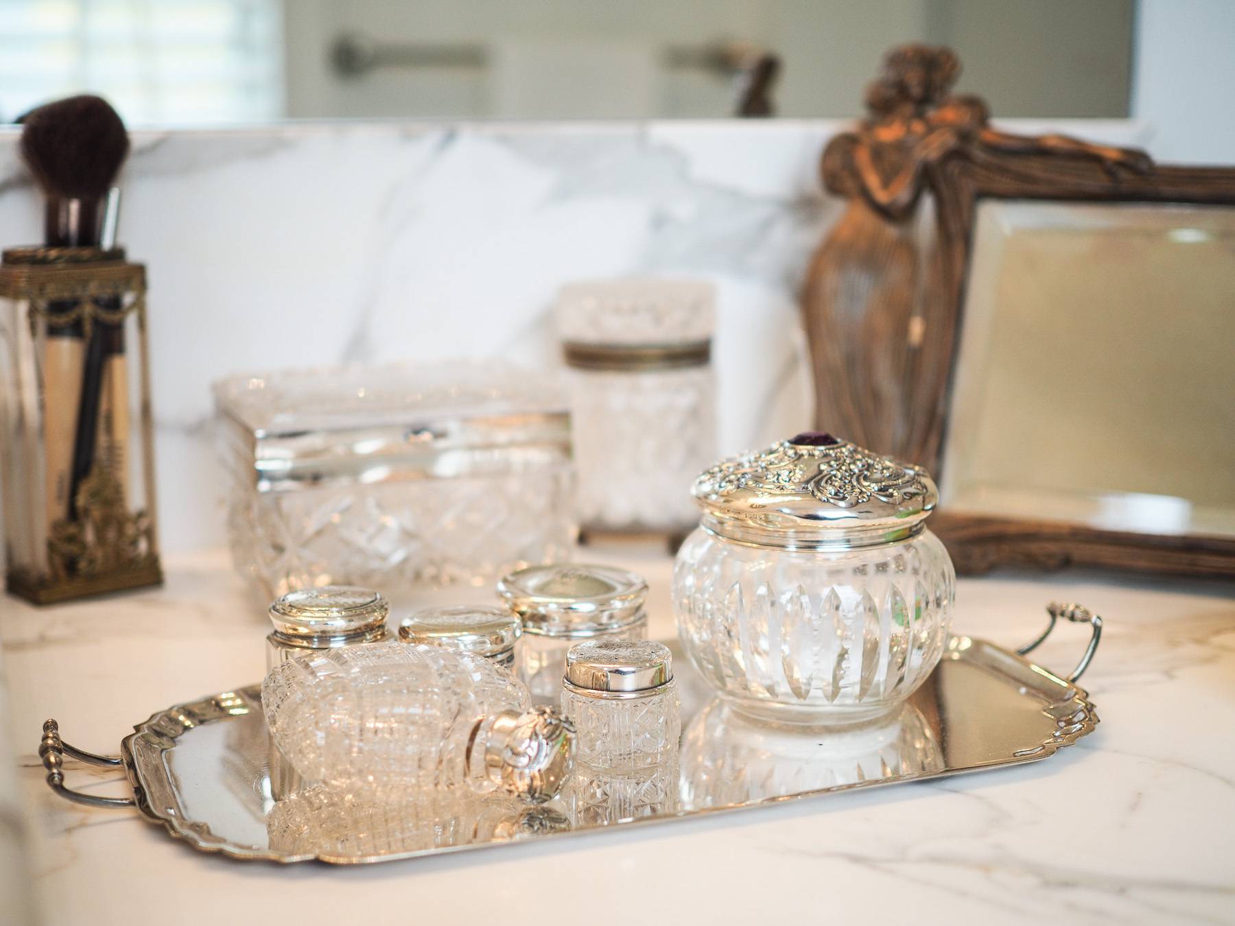 glass decorative trays