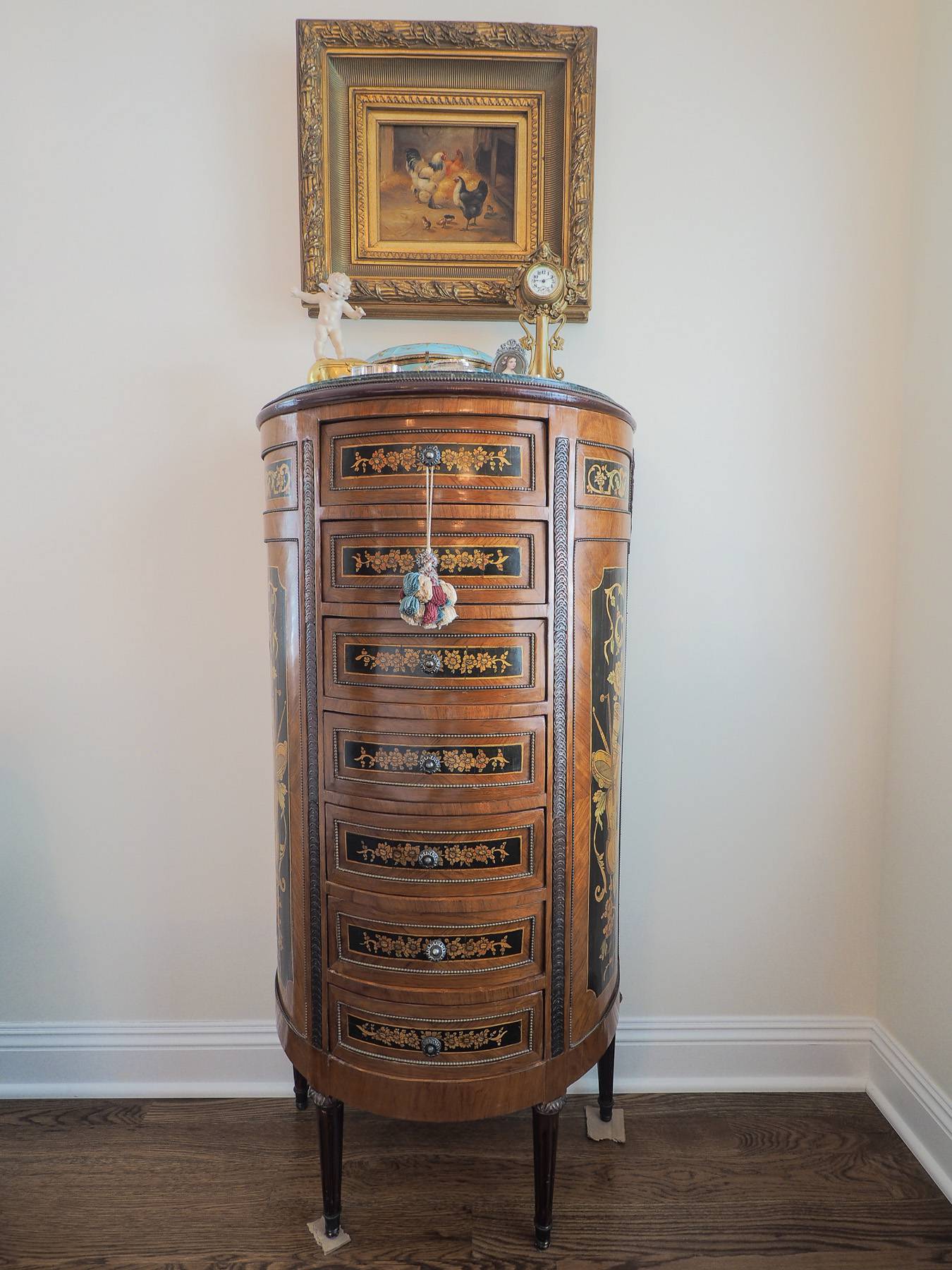 fancy wooden dresser