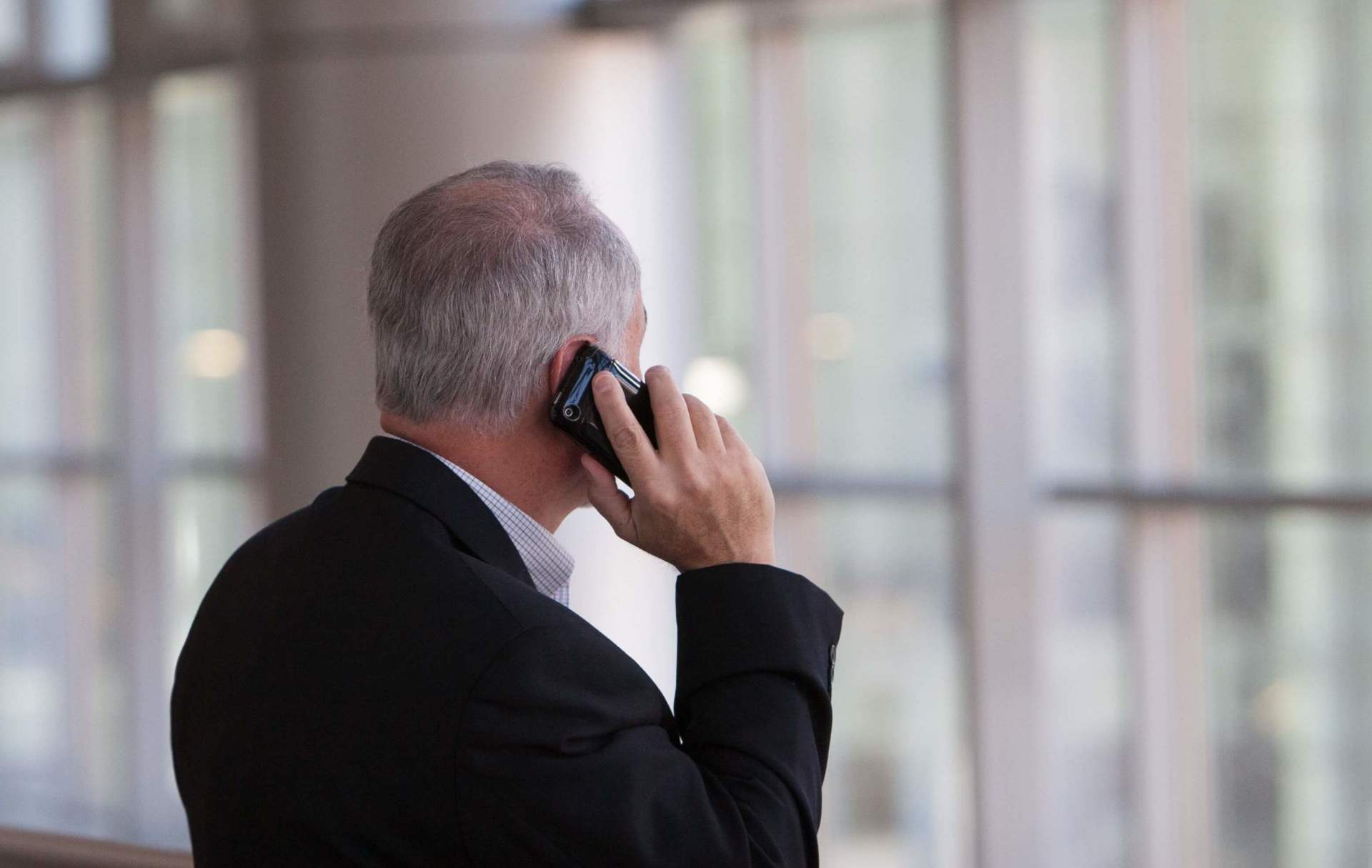 San Diego cremation man on phone