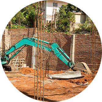 Masonry Work — Excavator in Albany, CA