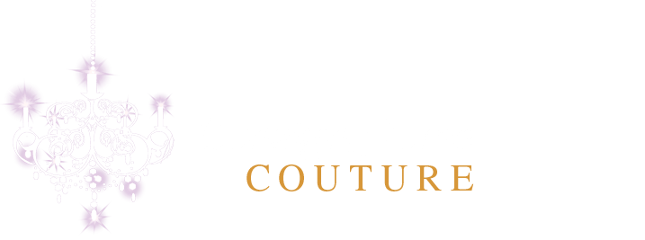 Logo with stylized chandelier and 