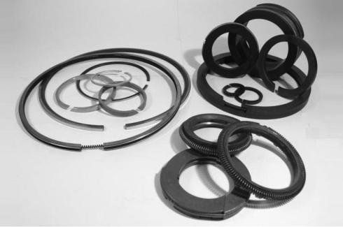 diversi segmenti metallici