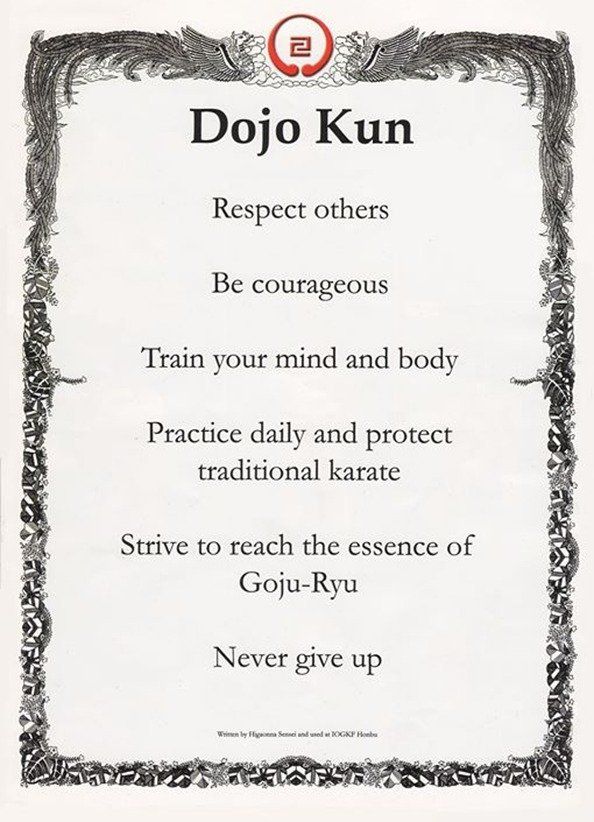 Doju Kun IOGKF