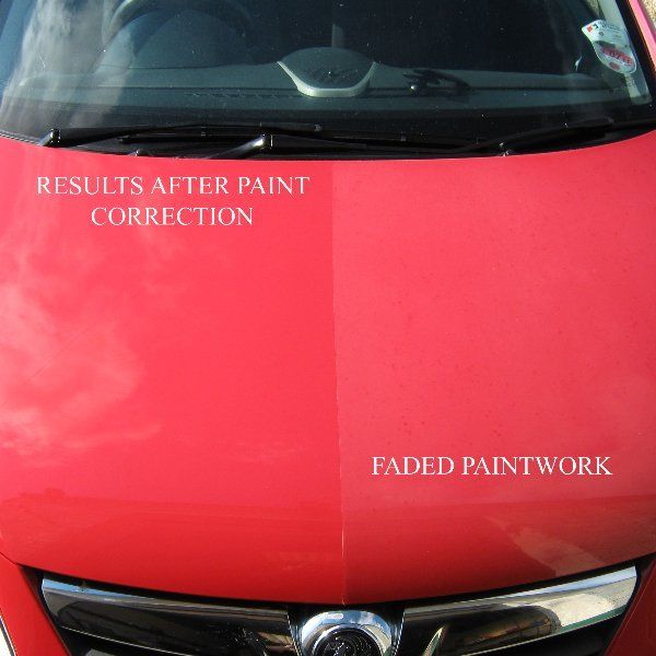 Blackmore Vale Valeting Paint-Work Restoration Faded Paintwork Before and After