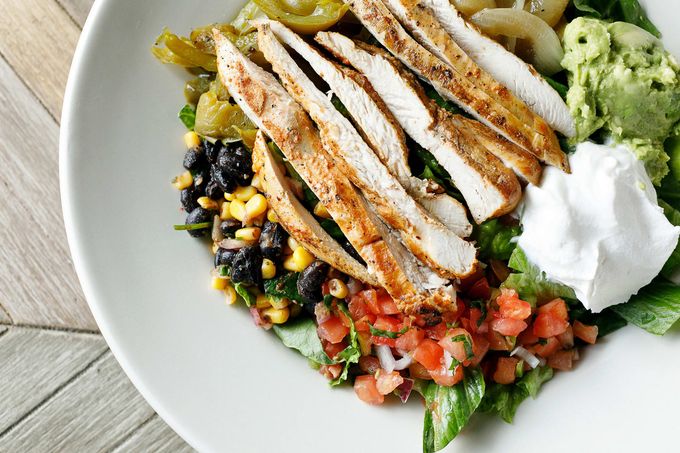 mango fajita salad