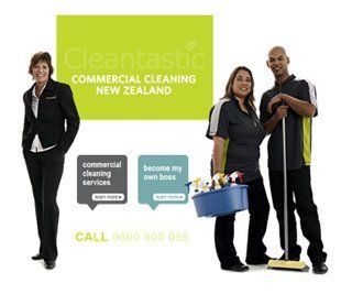 The franchisor and franchisees - at least they're smiling Commercial cleaning franchise recruitment website 3