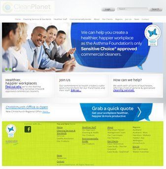 At last, a photo of clients Commercial cleaning franchise recruitment website 4