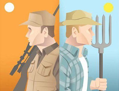 Franchisees seek the security of a franchise and are risk avoiders Franchisees are farmers, entrepreneurs are hunters