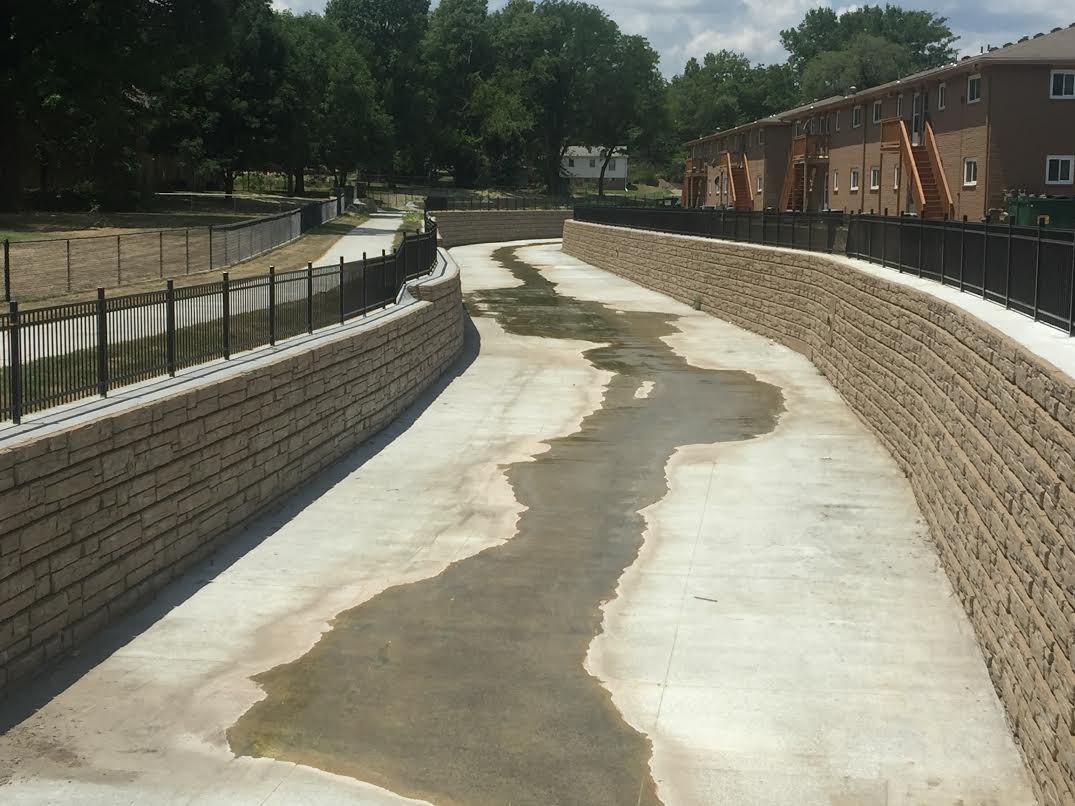 Causeway Retaining Wall