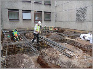 For groundworks in Scotland call 01764 656 052 Foundations