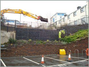 To hire earth-moving machinery in Scotland call 01764 656 052 Earth moving machine