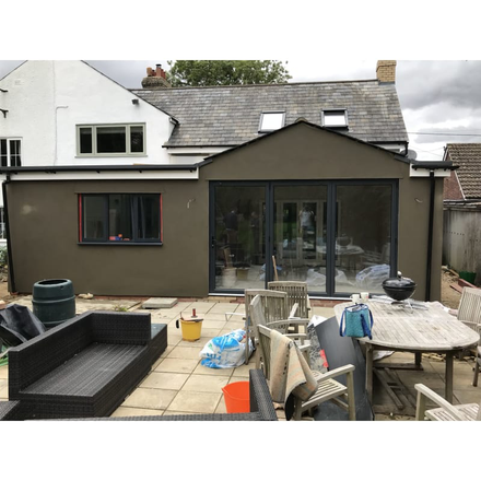 domestic plastering work