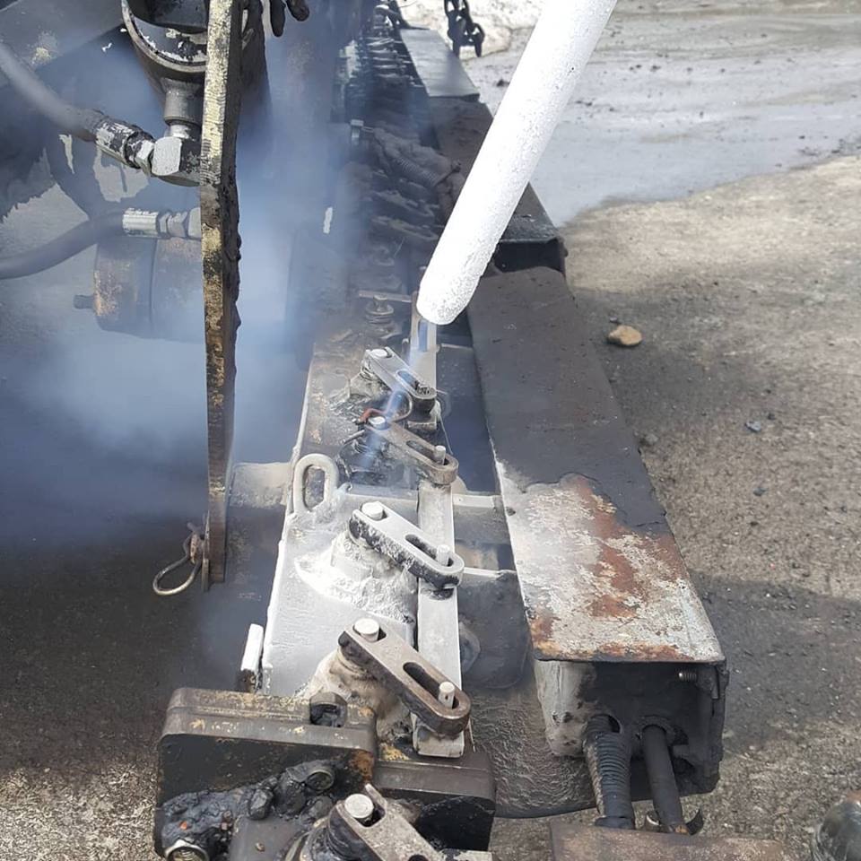 Eco Valley Restorations Dry Ice Blasting Construction Equipment Project
