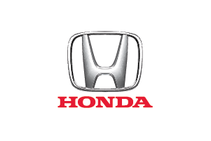 O logotipo da honda está em um fundo branco.