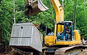 Installing Septic Tank — Bakersfield, CA — Bakersfield Pumping Service