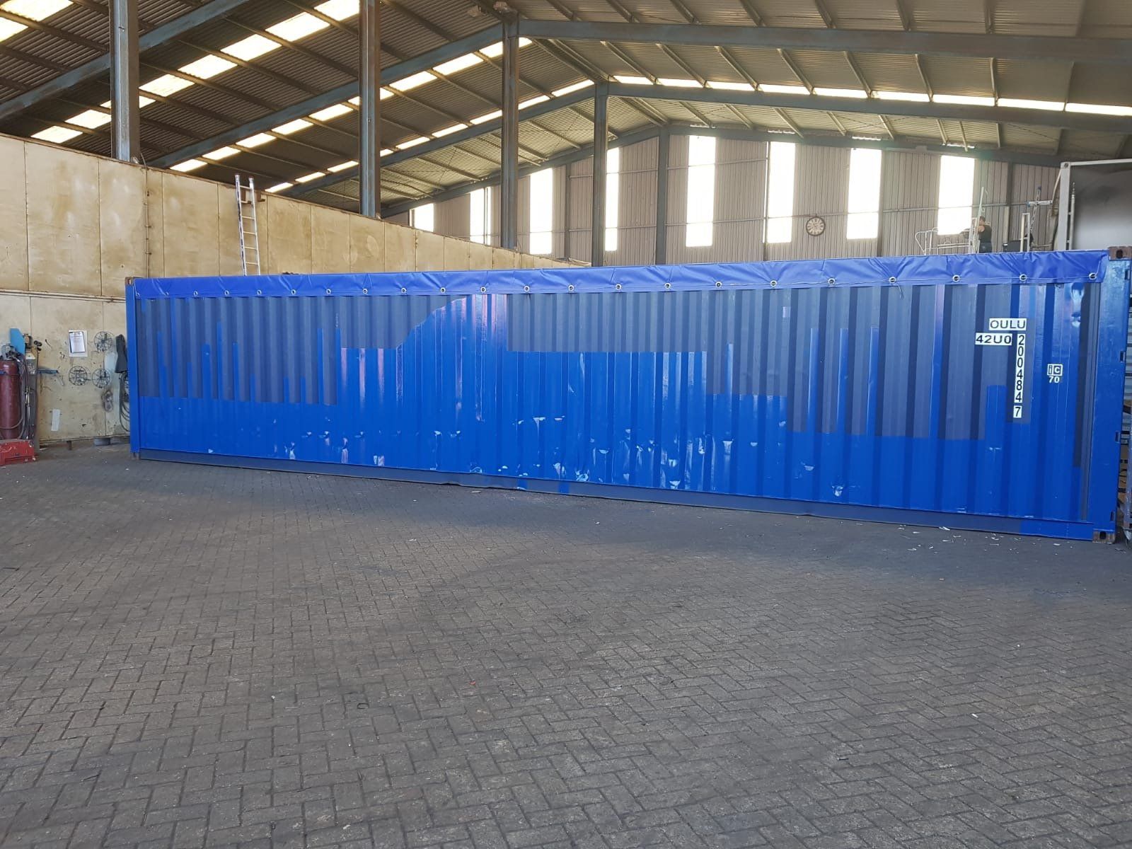 40 Fot Opentop Container Helsingborg sjögodkänd CSC  Skeppningsgodkänd