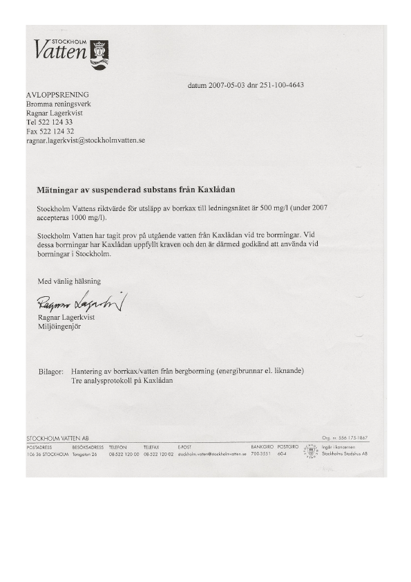 borrkaxcontainers rapport
