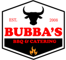 A logo for bubba 's bbq and catering