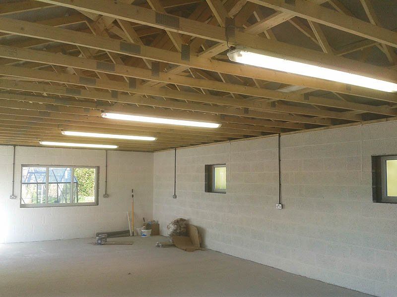 Electrical work in a domestic property