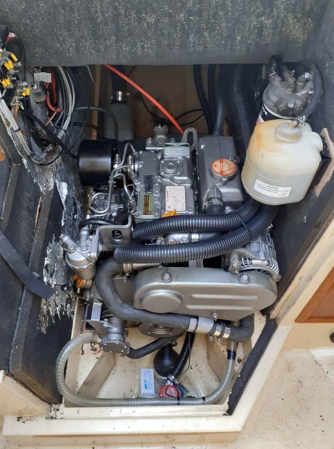 a boat engine