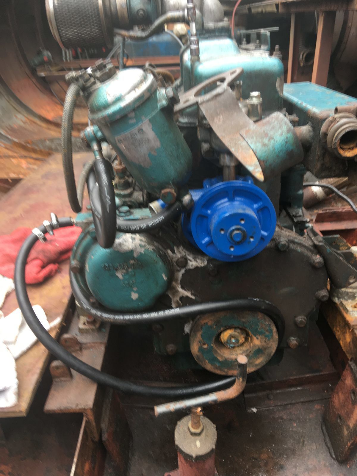 a boat engine