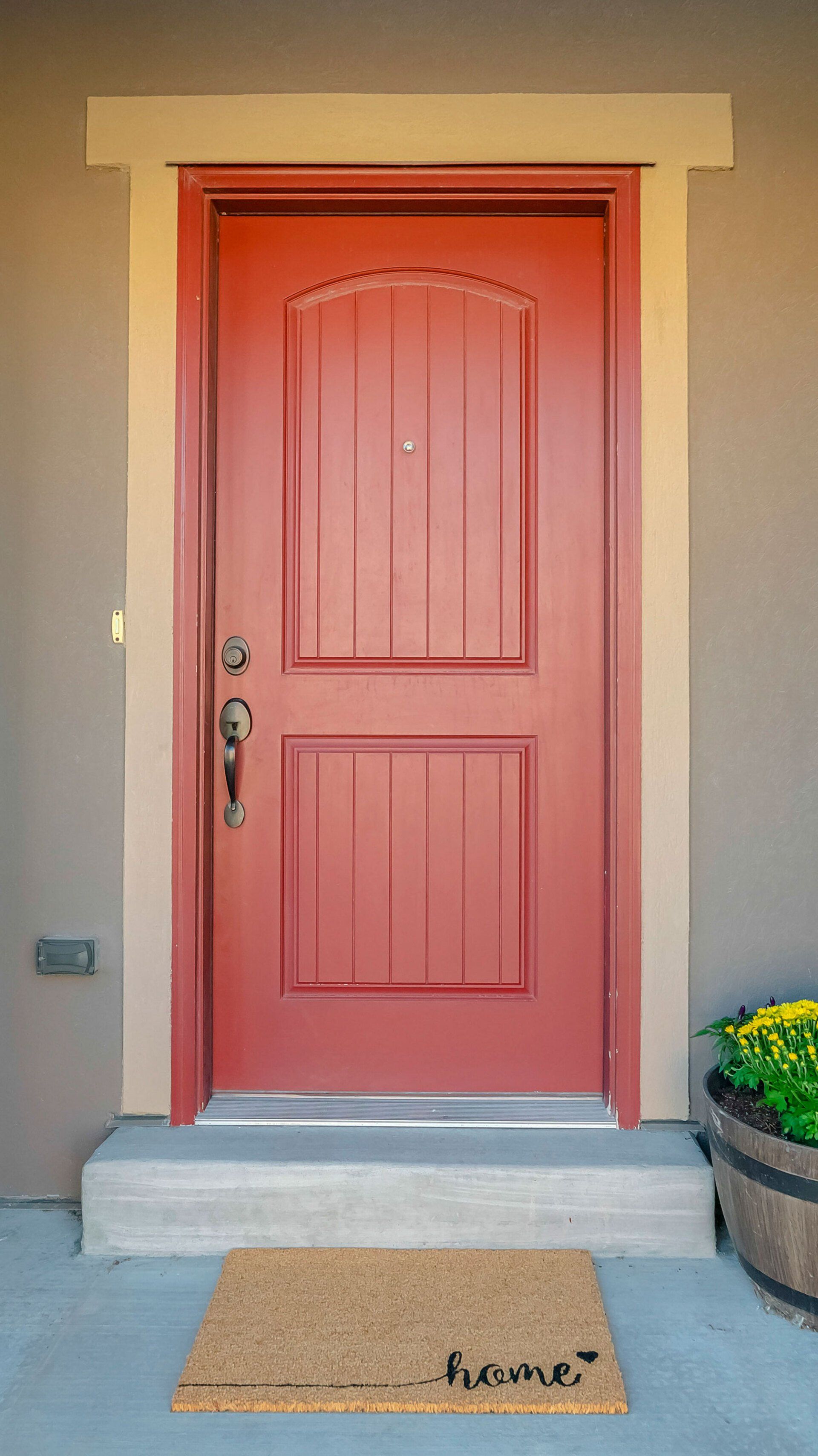 Red Front Door Photo