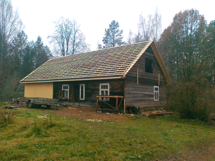 Jumta seguma maiņa