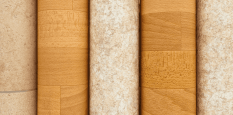 Stylish vinyl floors