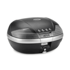 Bauletto Givi monokey con catadiottri trasparenti