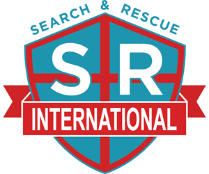 A logo for sr international search and rescue