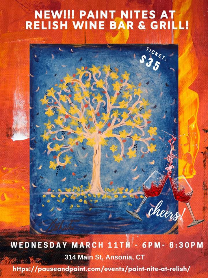 Paint Night Flyer