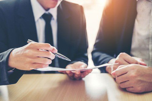 Small Business Planning — Business Man Having Negotiation in White Plains, NY