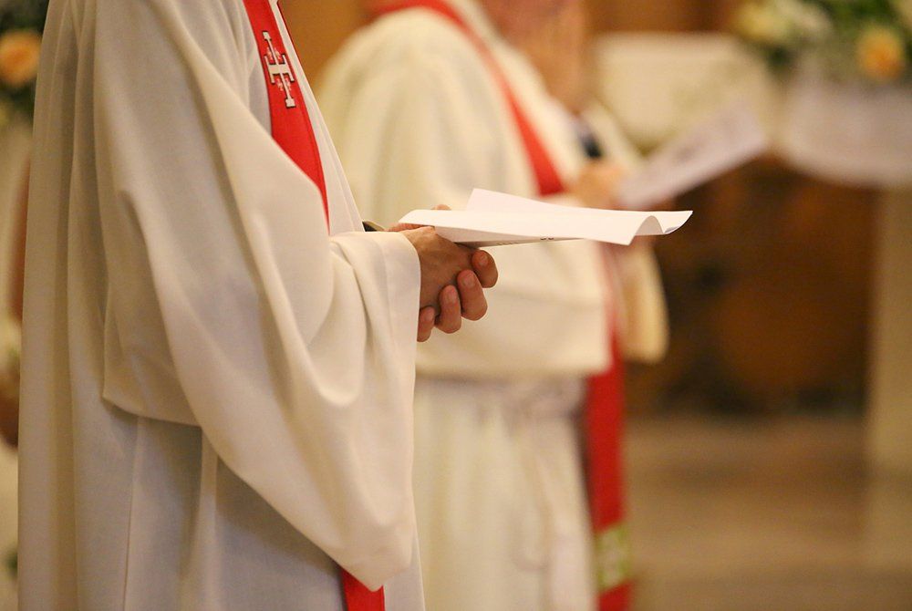 Prayer During Holy Mass — Saint John, IN — Boric Religious Gift