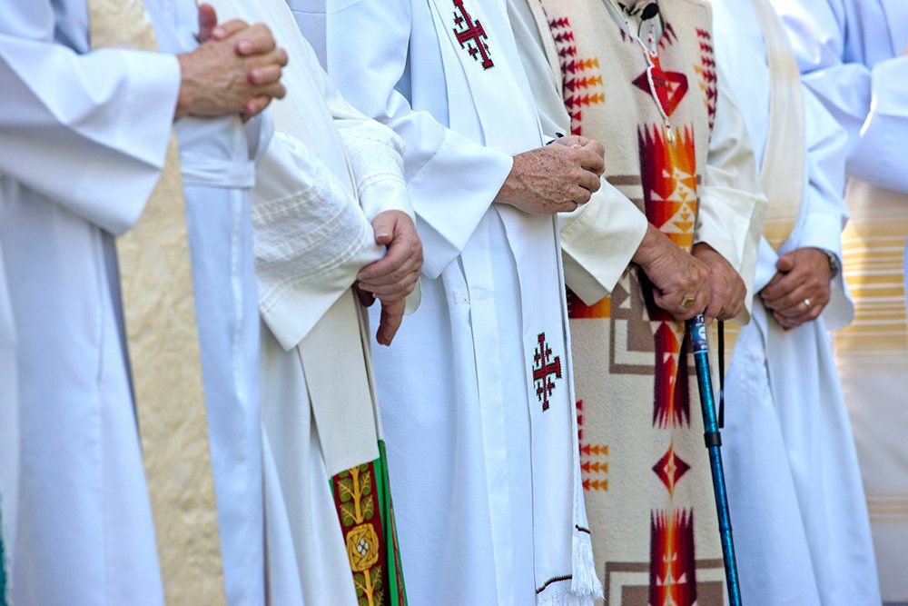 Priests with Folded Hands — Saint John, IN — Boric Religious Gift Priests with Folded Hands — Saint John, IN — Boric Religious Gift
