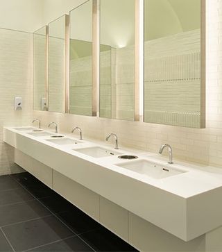 Commercial Bathroom — Tampa, FL — Larson Plumbing Commercial Bathroom — Tampa, FL — Larson Plumbing