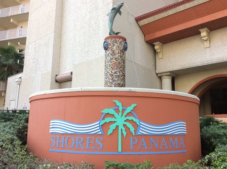 Stucco Repair — Shores Panama Signage in Panama City, FL