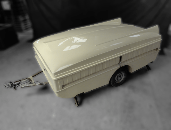 Portafold Folding Caravan GRP Roof