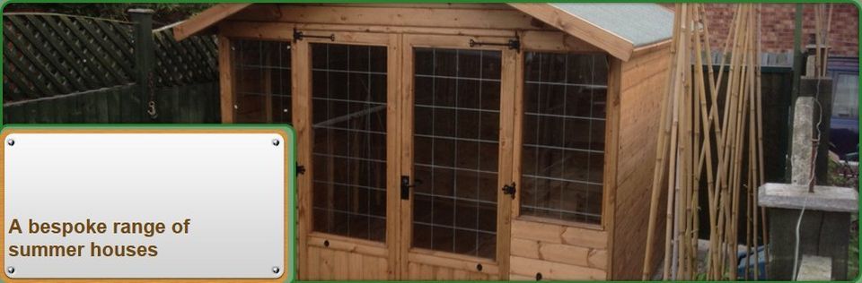Bespoke wooden buildings  BARNSLEY -  Elsecar Garden Products - Summerhouses