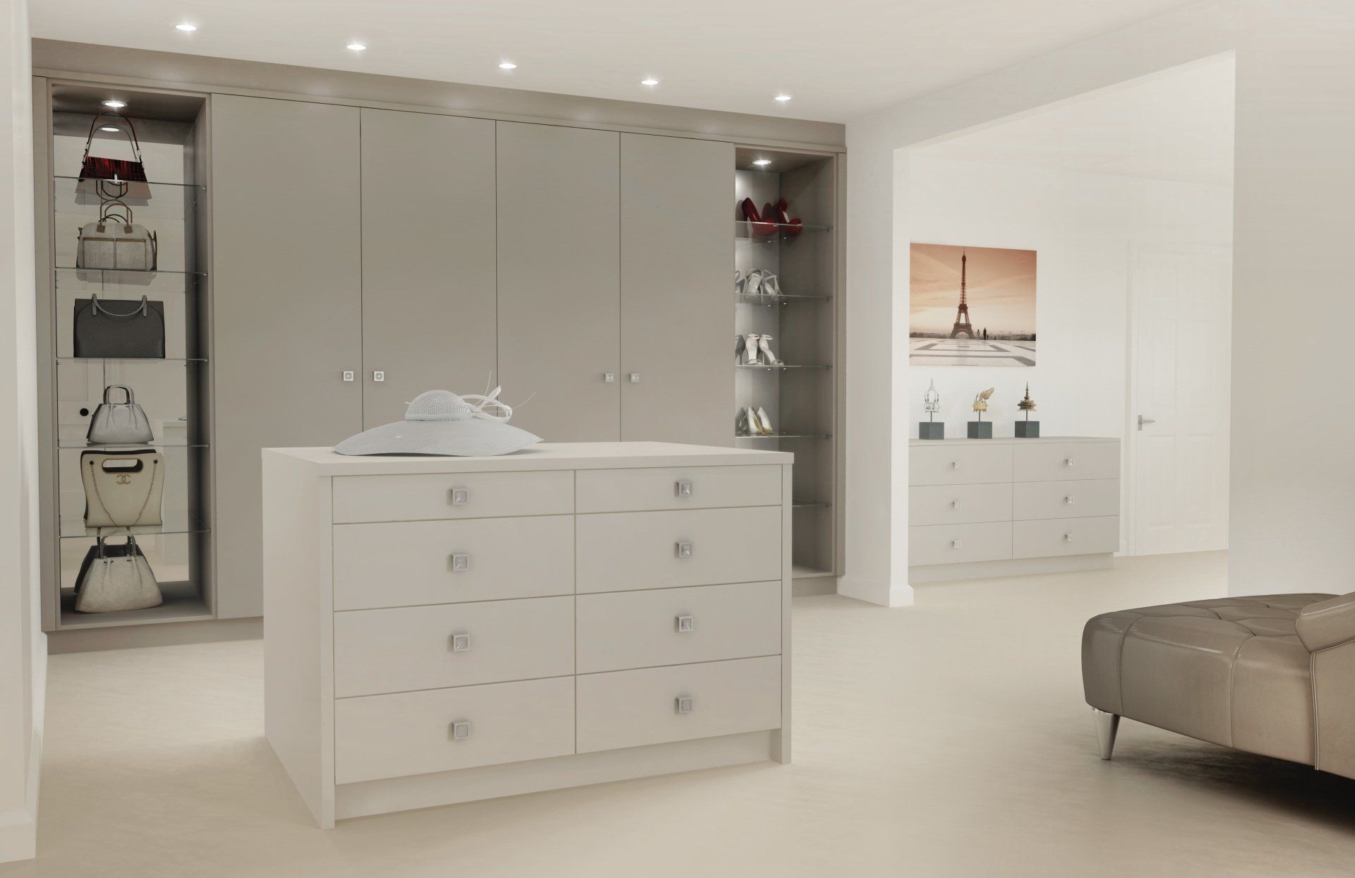 Glacier Stone Grey and Cashmere