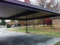 Vehicle Metal Carport — Carports in Old Hickery, TN